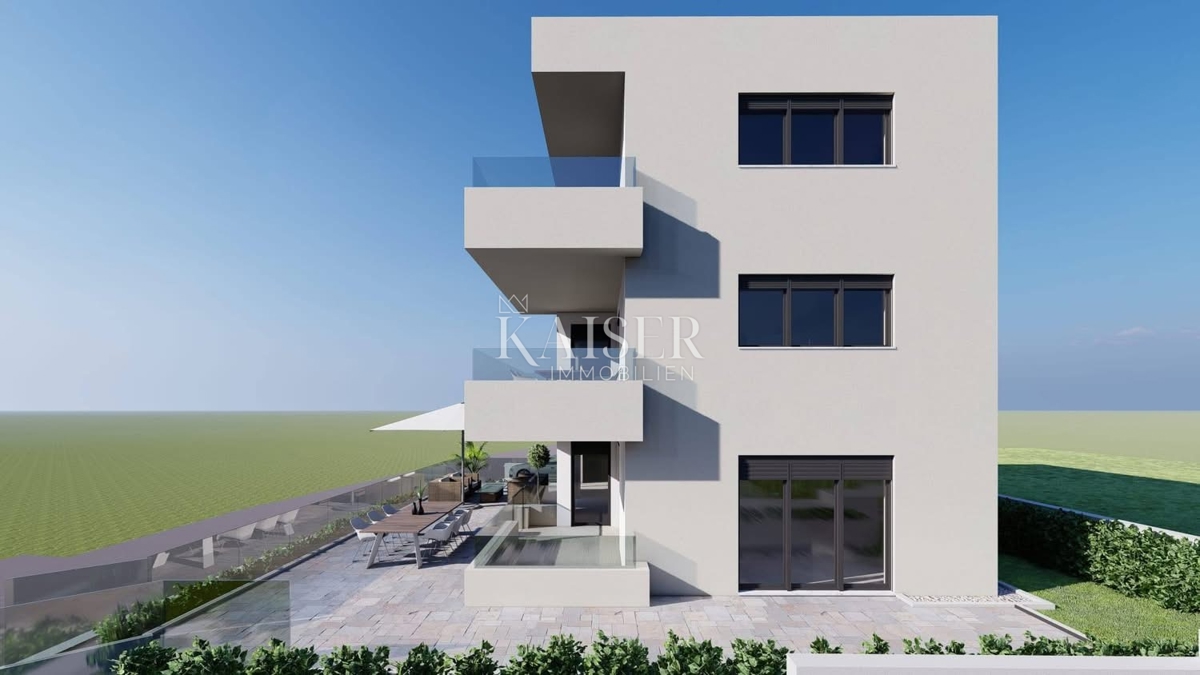 Rovanjska - Nuovo edificio 81 m2, 50 m dalla spiaggia