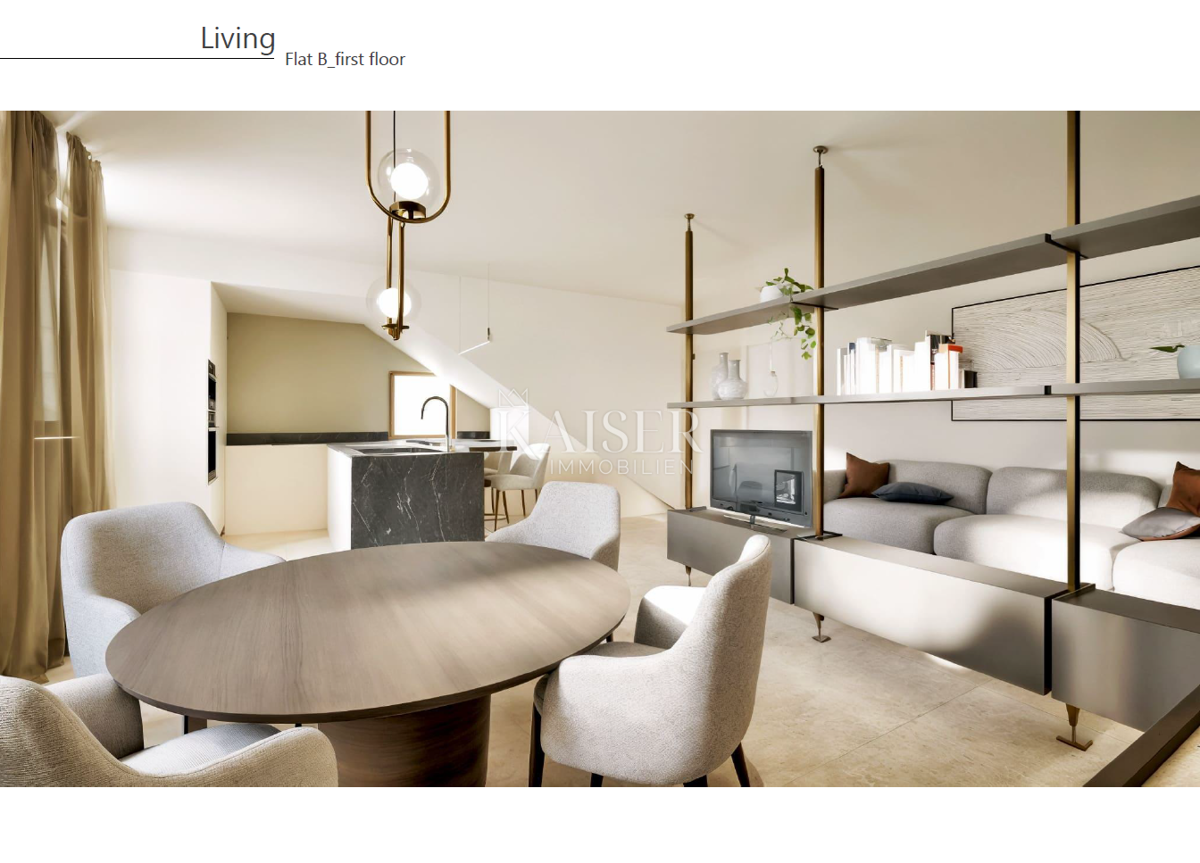 Istria, Cittanova - appartamento di lusso nel centro di Cittanova, 83m2; posizione privilegiata