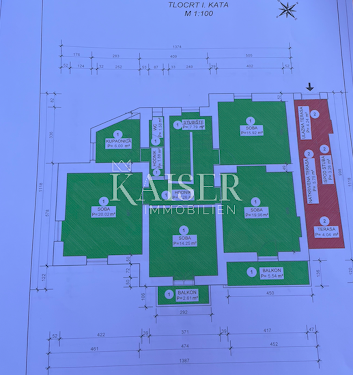 Opatija, Centro - Appartamento su due piani in una villa nel cuore della città, 205 m2