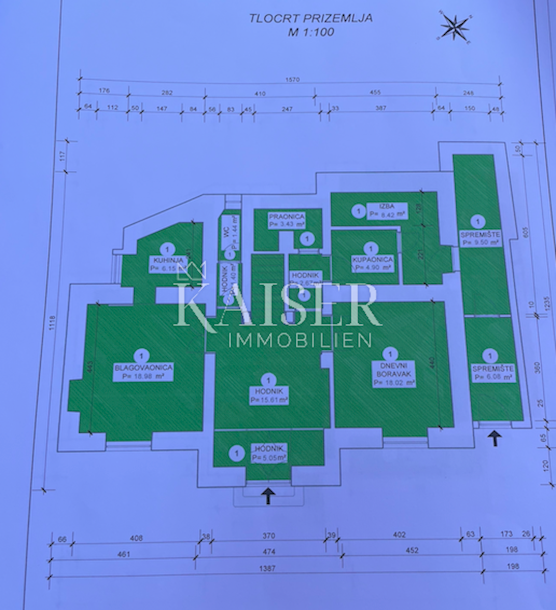 Opatija, Centro - Appartamento su due piani in una villa nel cuore della città, 205 m2