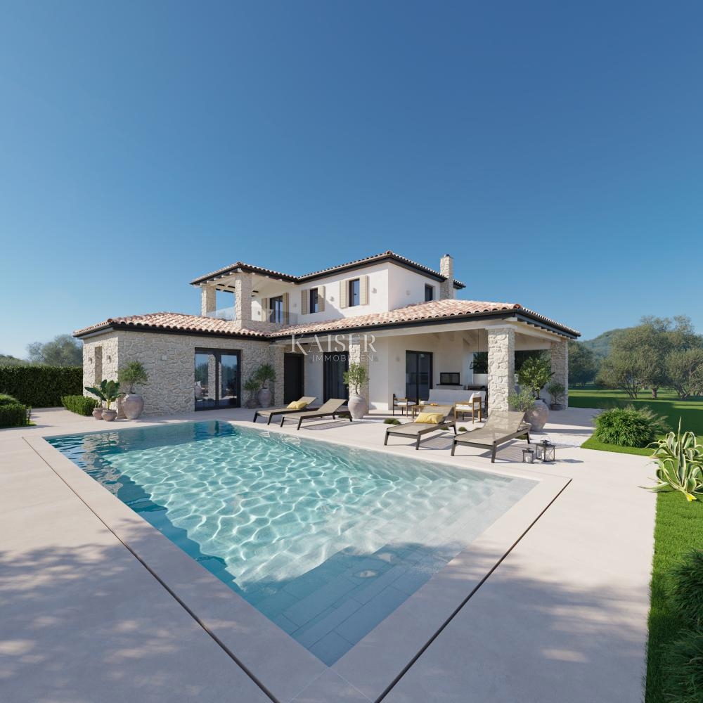 Istria, Parenzo - villa in stile istriano con vista sul mare