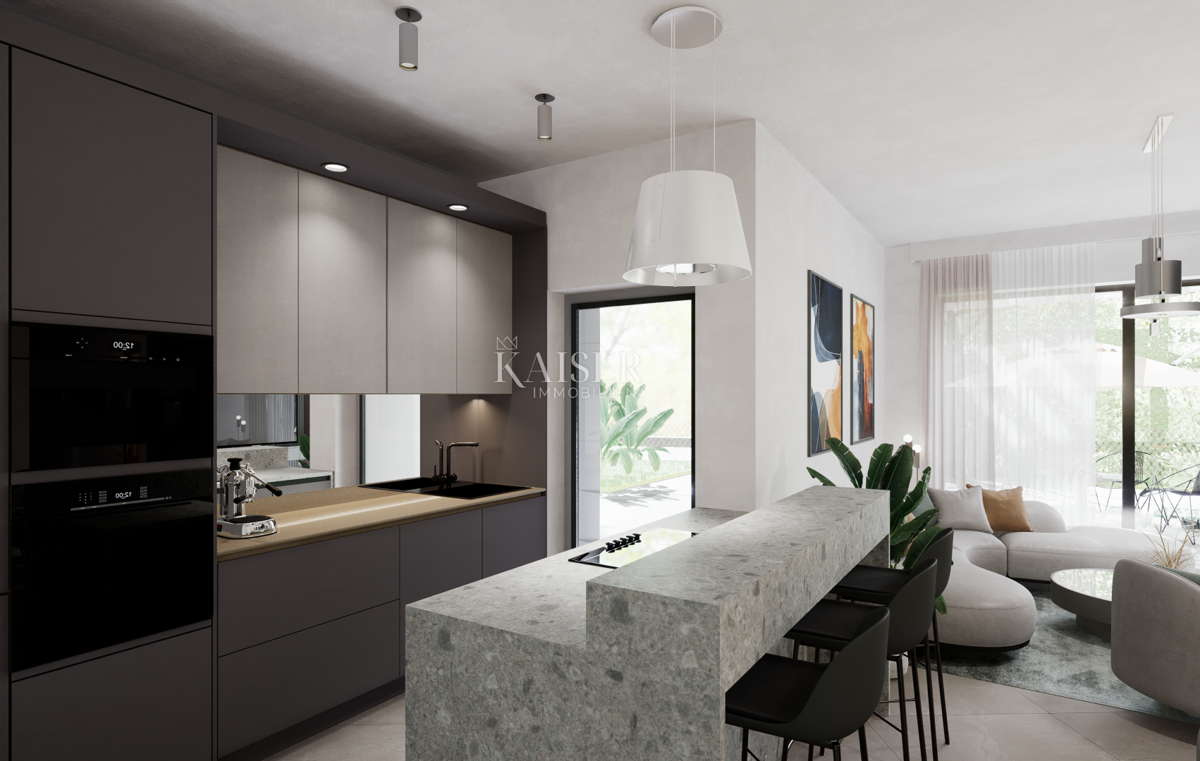 Trget - nuova costruzione con piscina, 158 m2