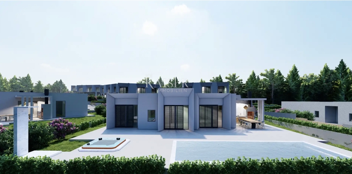 Trget - nuova costruzione con piscina, 158 m2