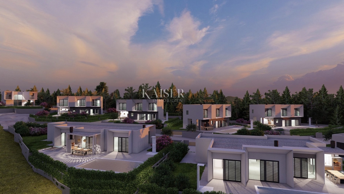 Trget - nuova costruzione con piscina, 158 m2