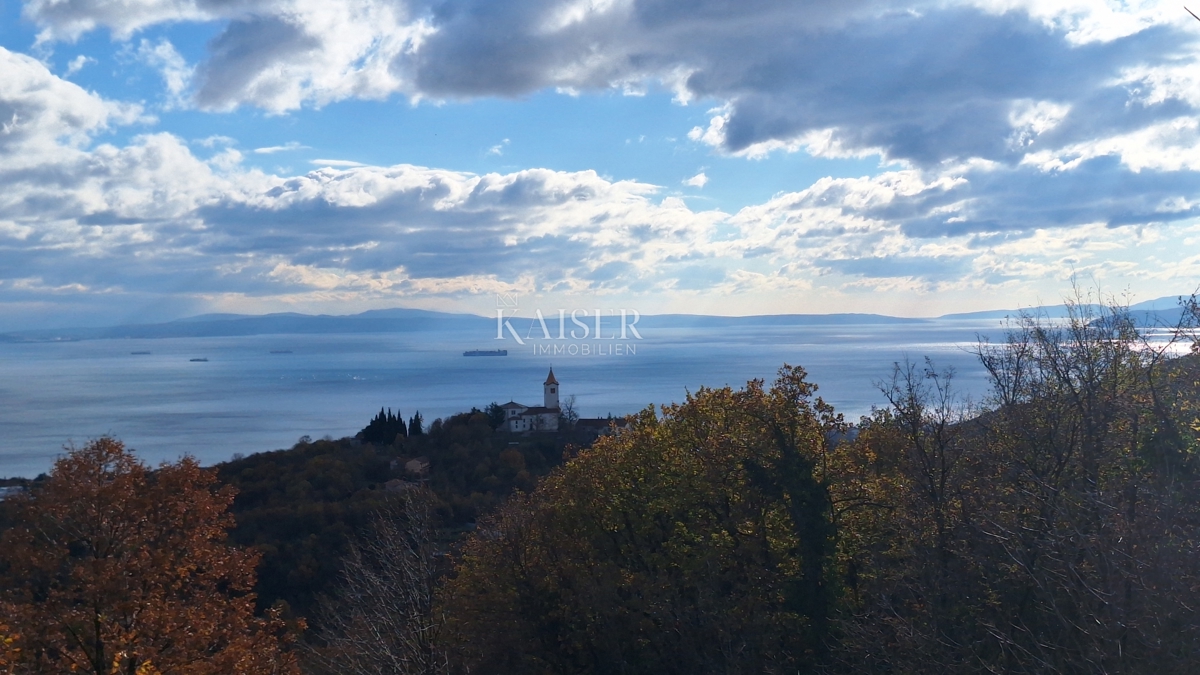 Matulji, Rukavac, appartamento bilocale con soggiorno, vista sul Quarnero