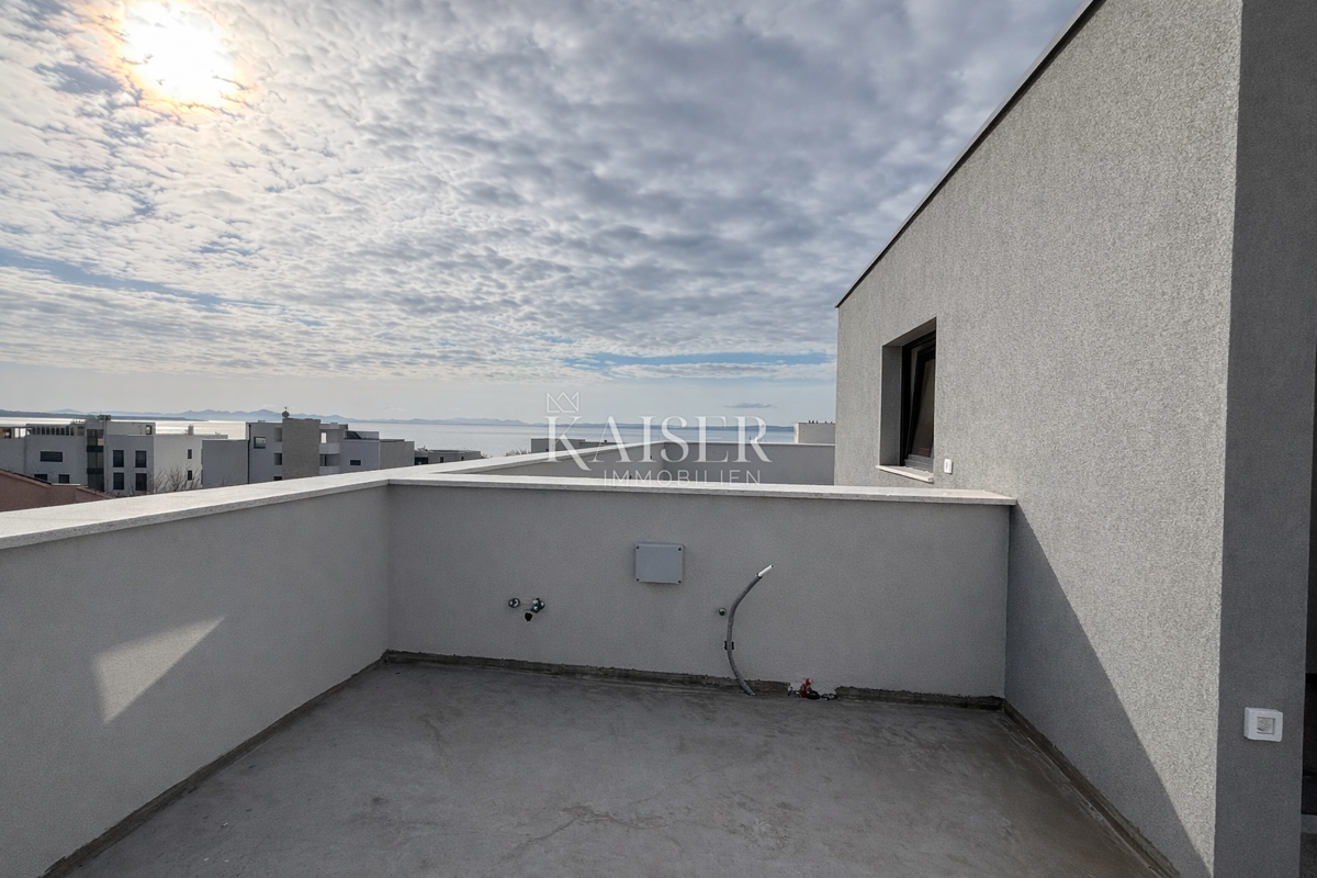 Zara, Privlaka appartamento di nuova costruzione vicino al mare (200m)