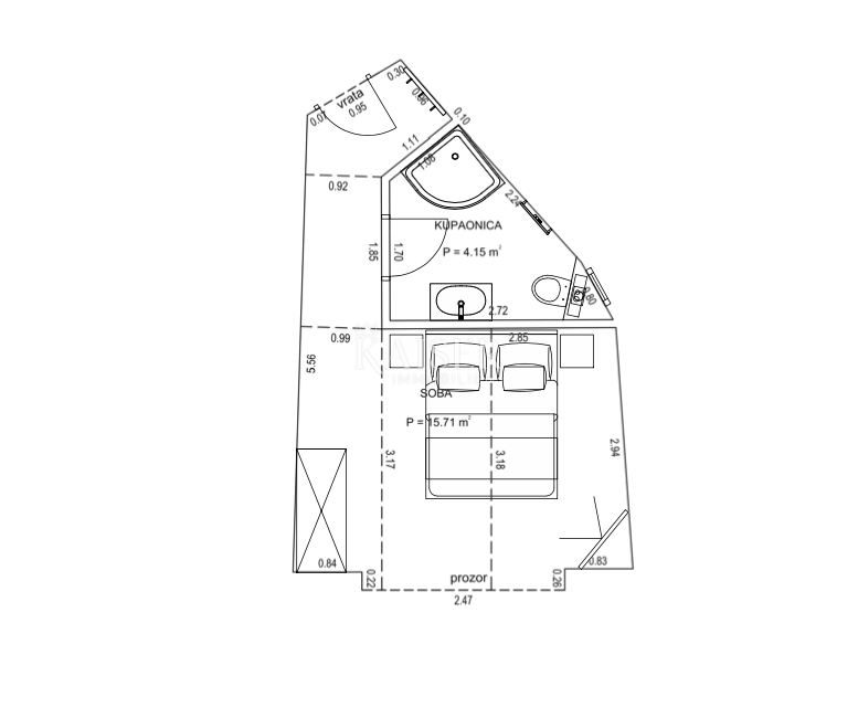 Casa Vrbnik, 99m2