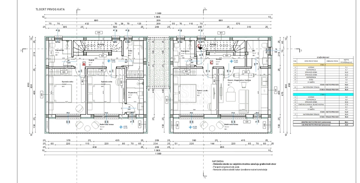 Istria, Parenzo, casa con piscina e vista mare