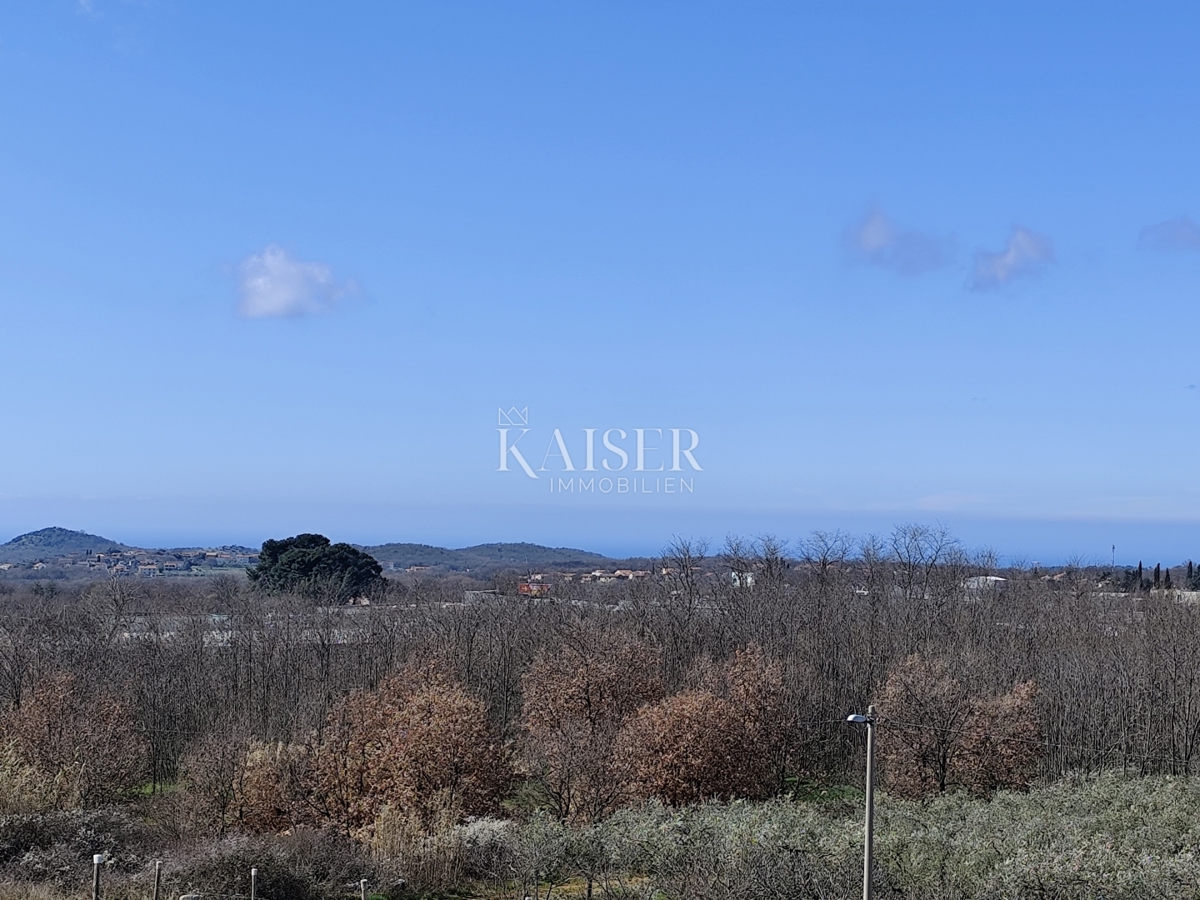 Istria, Parenzo, casa con piscina e vista mare
