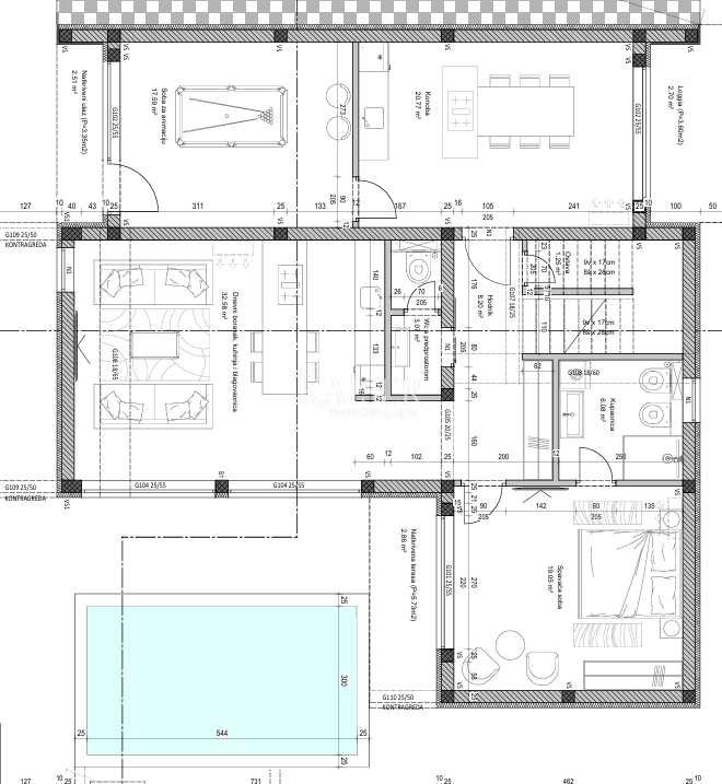 Istria, Pomer - villa moderna 198m2, 3 minuti a piedi dal mare