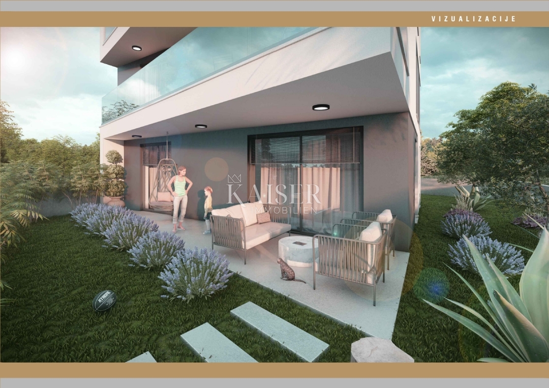 Istria, Medolino, appartamento con giardino e parcheggio, in costruzione