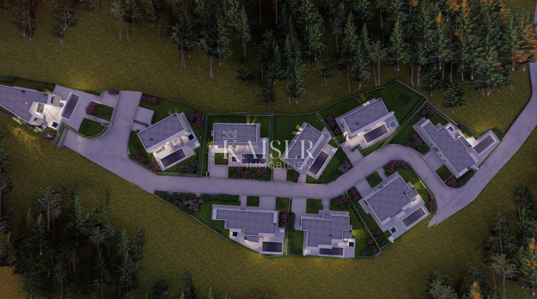 Istria, Trget - nuovo edificio con piscina, 181 m2