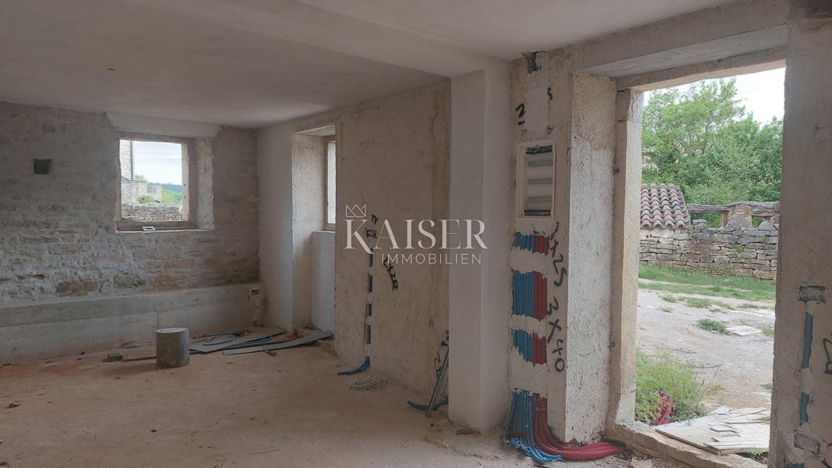 Istria, Grisignana - Casa indipendente in pietra, 90m2, al grezzo