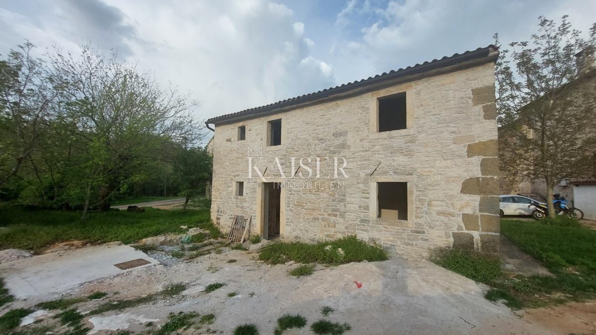 Istria, Grisignana - Casa indipendente in pietra, 90m2, al grezzo