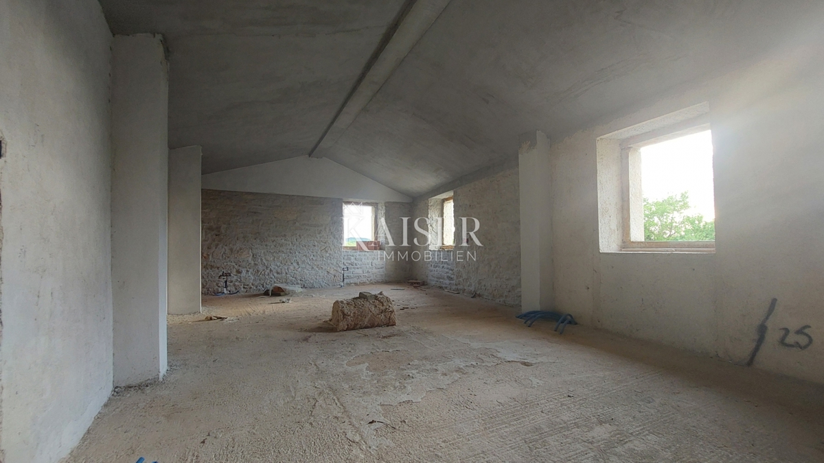 Istria, Grisignana - Casa indipendente in pietra, 90m2, al grezzo