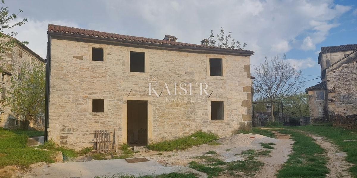 Istria, Grisignana - Casa indipendente in pietra, 90m2, al grezzo