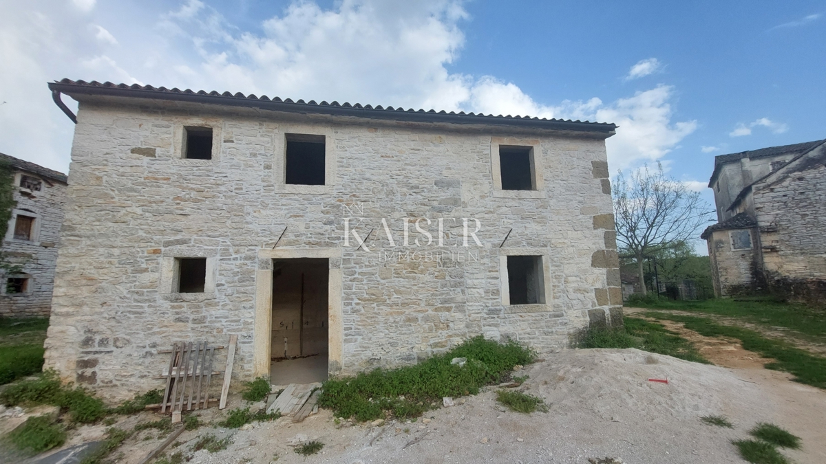 Istria, Grisignana - Casa indipendente in pietra, 90m2, al grezzo