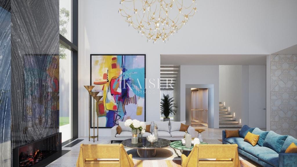 Abbazia, Veprinac – Terreno con vista fenomenale e permesso per una villa di lusso