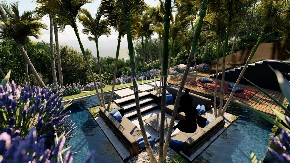 Abbazia, Veprinac – Terreno con vista fenomenale e permesso per una villa di lusso