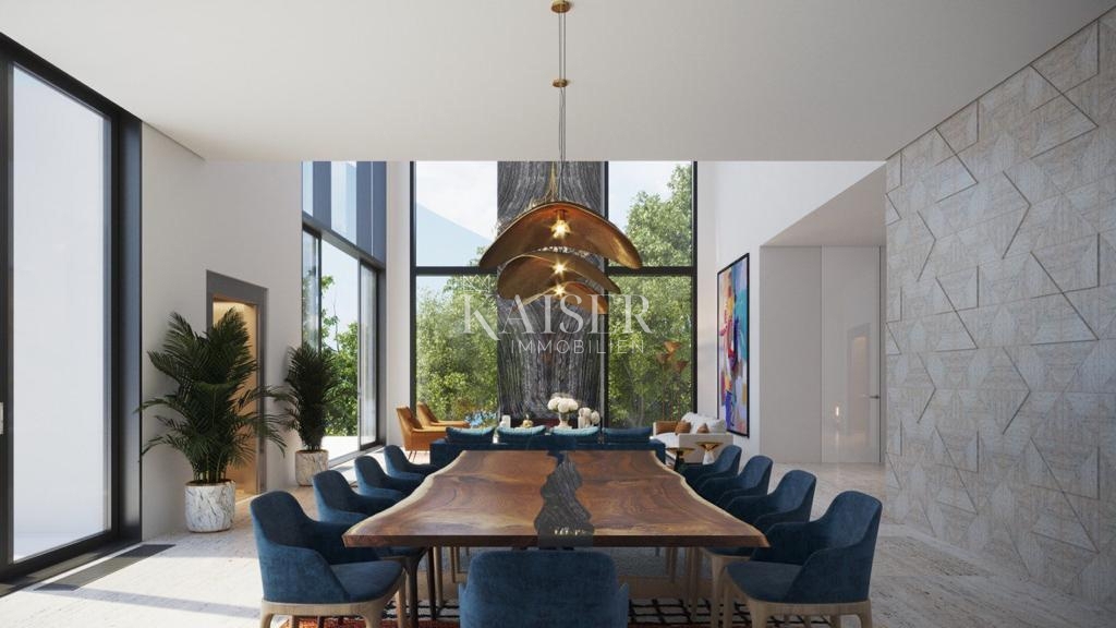 Abbazia, Veprinac – Terreno con vista fenomenale e permesso per una villa di lusso