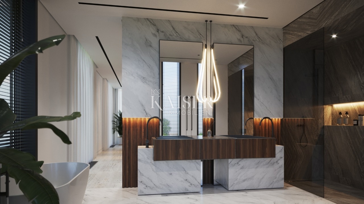 Abbazia, Veprinac – Terreno con vista fenomenale e permesso per una villa di lusso