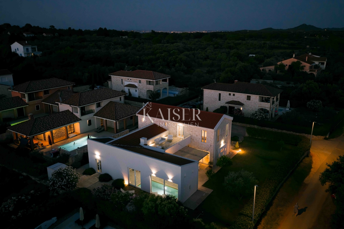 Zara, Ugljan - Villa mediterranea vicino al castello Califfi