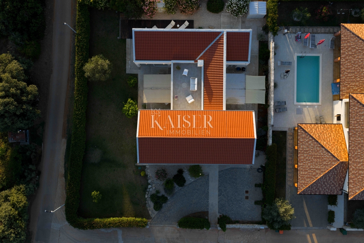 Zara, Ugljan - Villa mediterranea vicino al castello Califfi