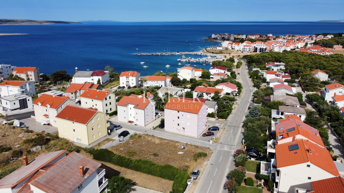 Pag, Povljana - appartamento con tre camere da letto 98,8 m2, a 180 m dal mare