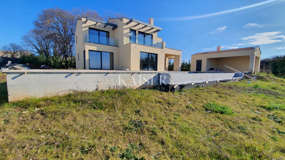 Istria - Sveti Lovreč, una villa esclusiva con una splendida vista sul mare