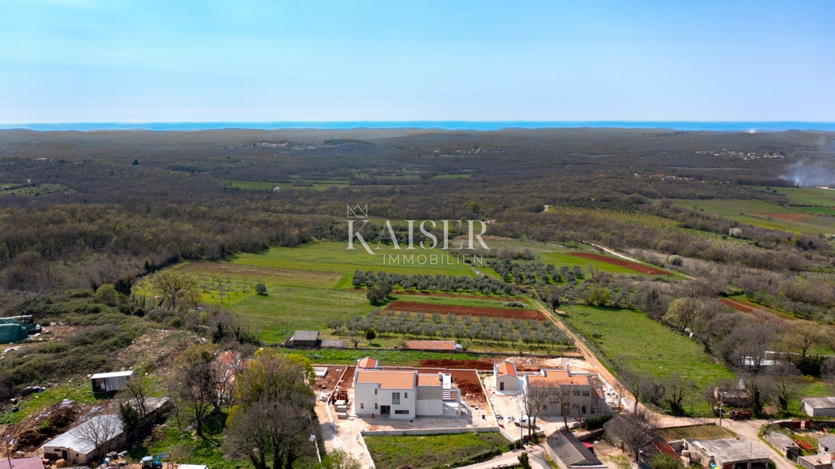 Istria - Sveti Lovreč, una villa esclusiva con una splendida vista sul mare