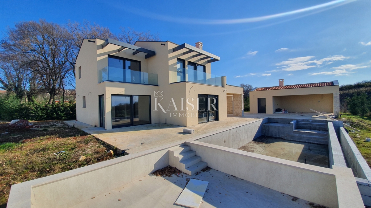 Istria - Sveti Lovreč, una villa esclusiva con una splendida vista sul mare