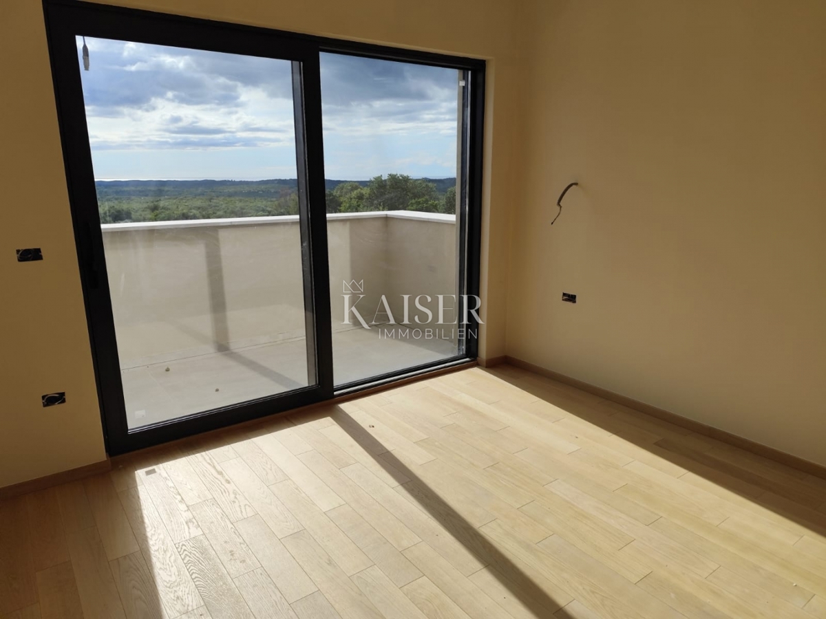 Istria - Sveti Lovreč, una villa esclusiva con una splendida vista sul mare