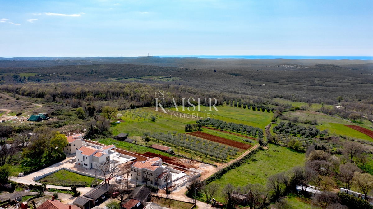 Istria - Sveti Lovreč, una villa esclusiva con una splendida vista sul mare