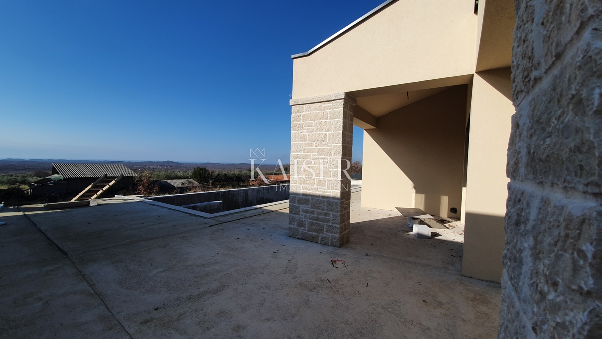 Istria - Sveti Lovreč, una villa esclusiva con una splendida vista sul mare