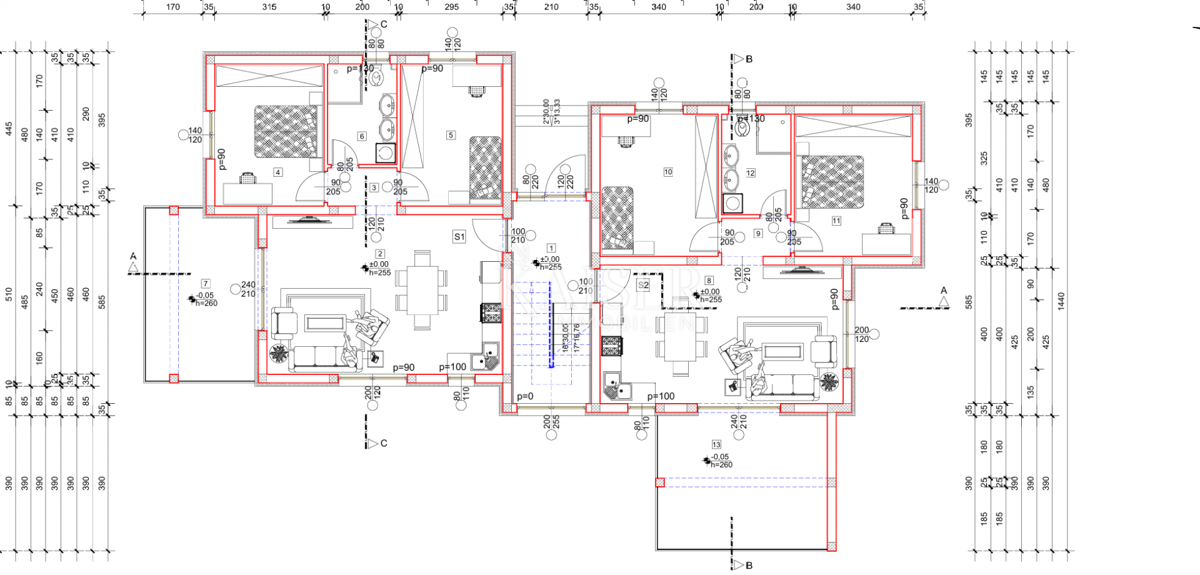 Appartamento Primošten, 76,05m2