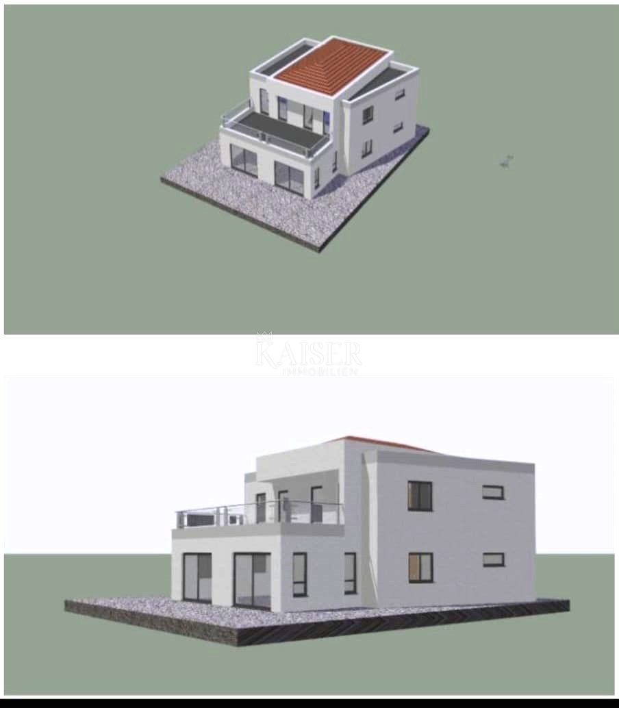 Istria, Pola - terreno edificabile di 540 m2 con progetto in posizione tranquilla
