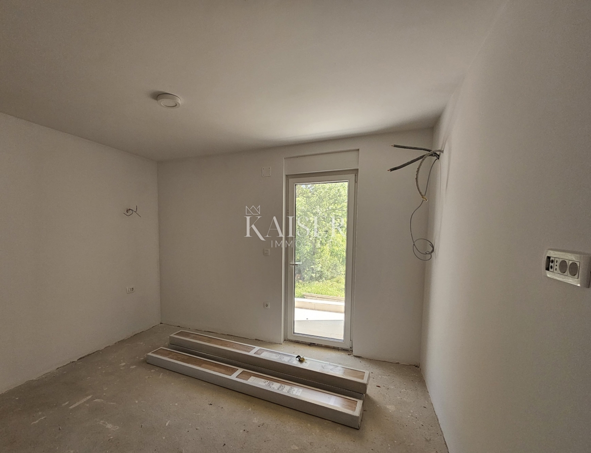 Isola di Krk, Njivice - appartamento 80m2, 2 camere da letto + soggiorno, vista mare