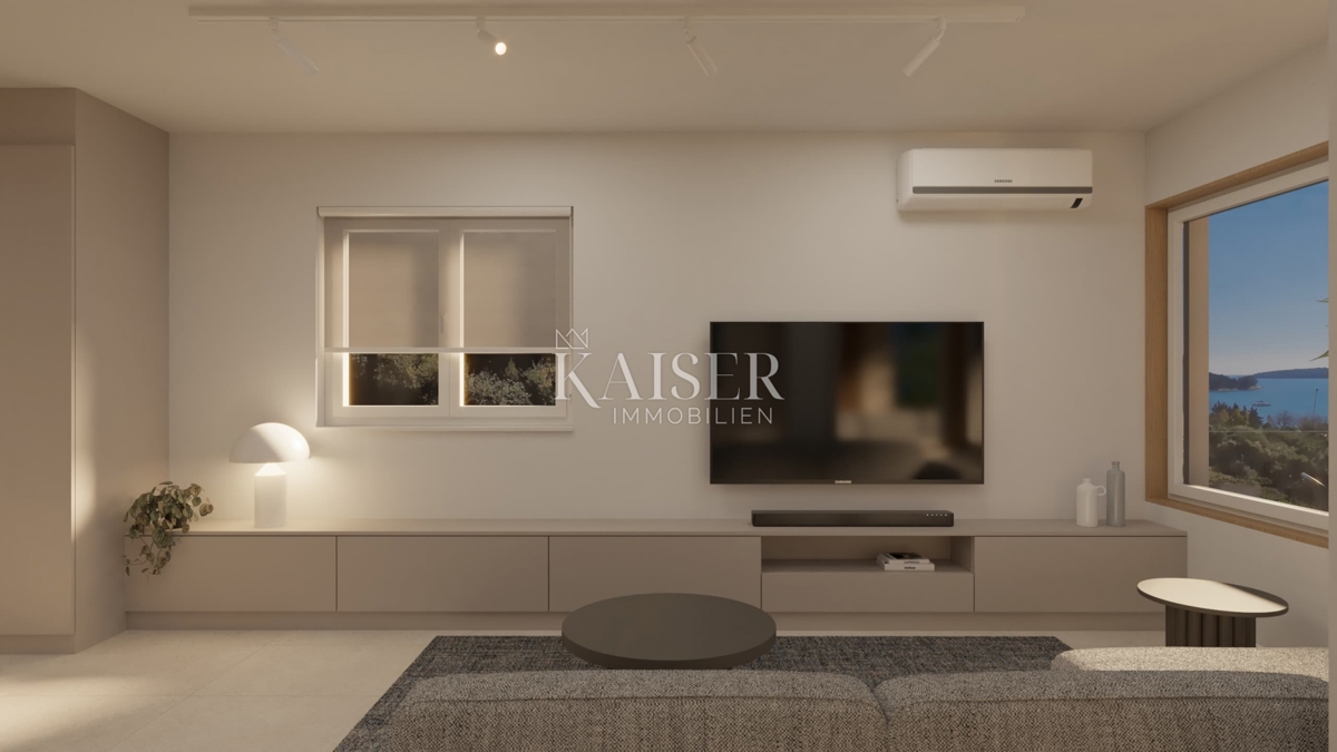 Istria, Medolino - appartamento di lusso di 82 m2 con vista panoramica sul mare 