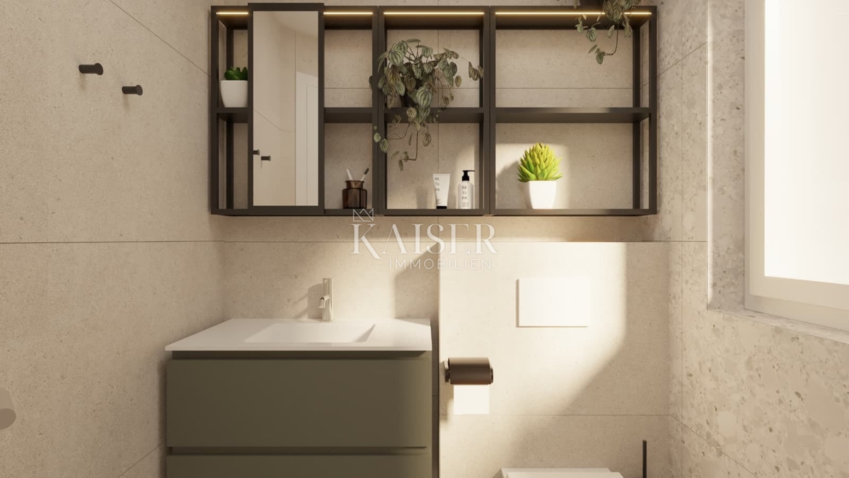 Istria, Medolino - appartamento di lusso di 82 m2 con vista panoramica sul mare 