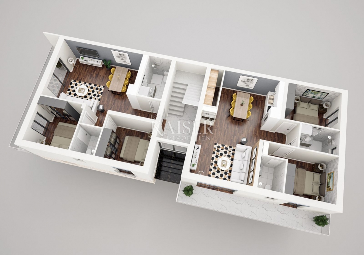 Appartamento Umag, 86m2