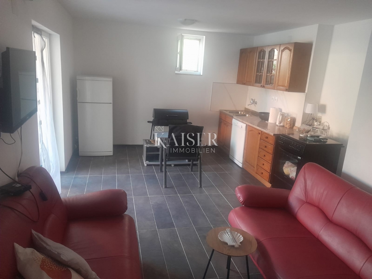 Zara, isola di Vir - Casa con giardino vicino alla spiaggia