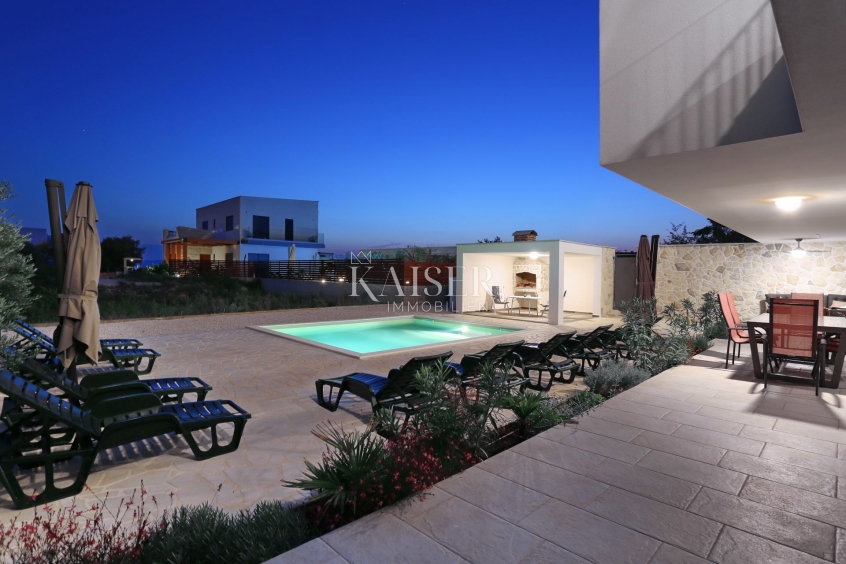 Sukošan, Zara - Moderno appartamento con due camere da letto, loggia e vista mare