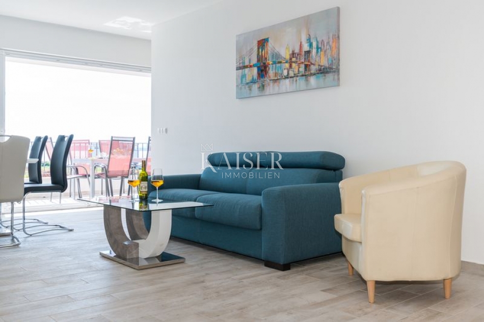 Sukošan, Zara - Moderno appartamento con due camere da letto, loggia e vista mare