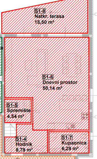 Appartamento Vodice, 152m2