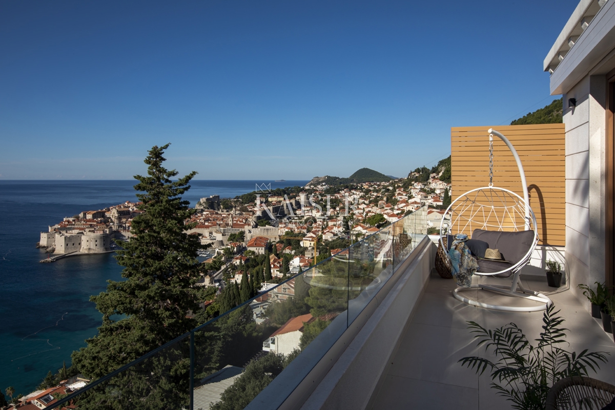 Vista sul centro storico di Dubrovnik, Villa Dubrovnik