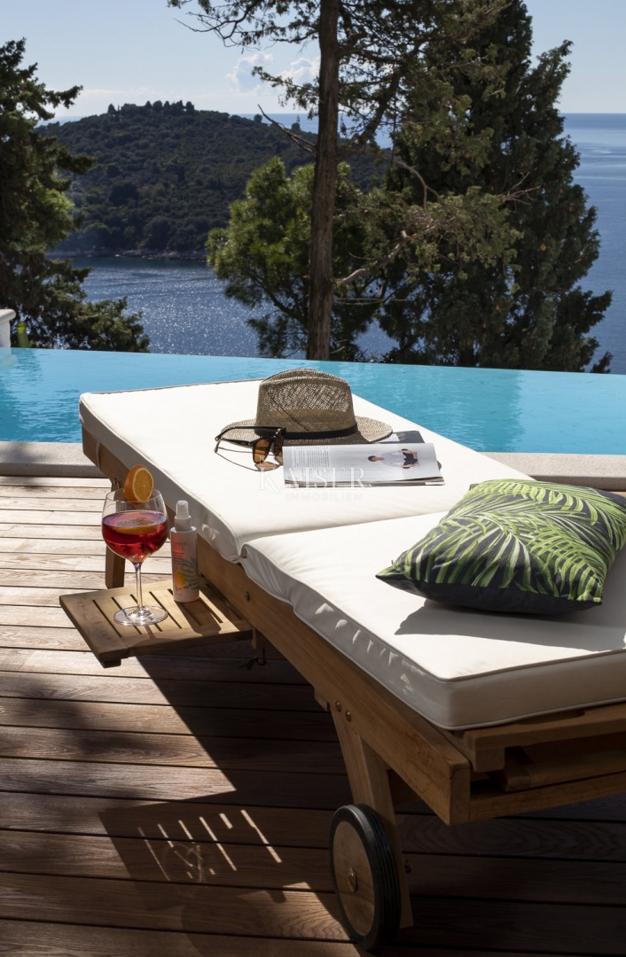 Vista sul centro storico di Dubrovnik, Villa Dubrovnik