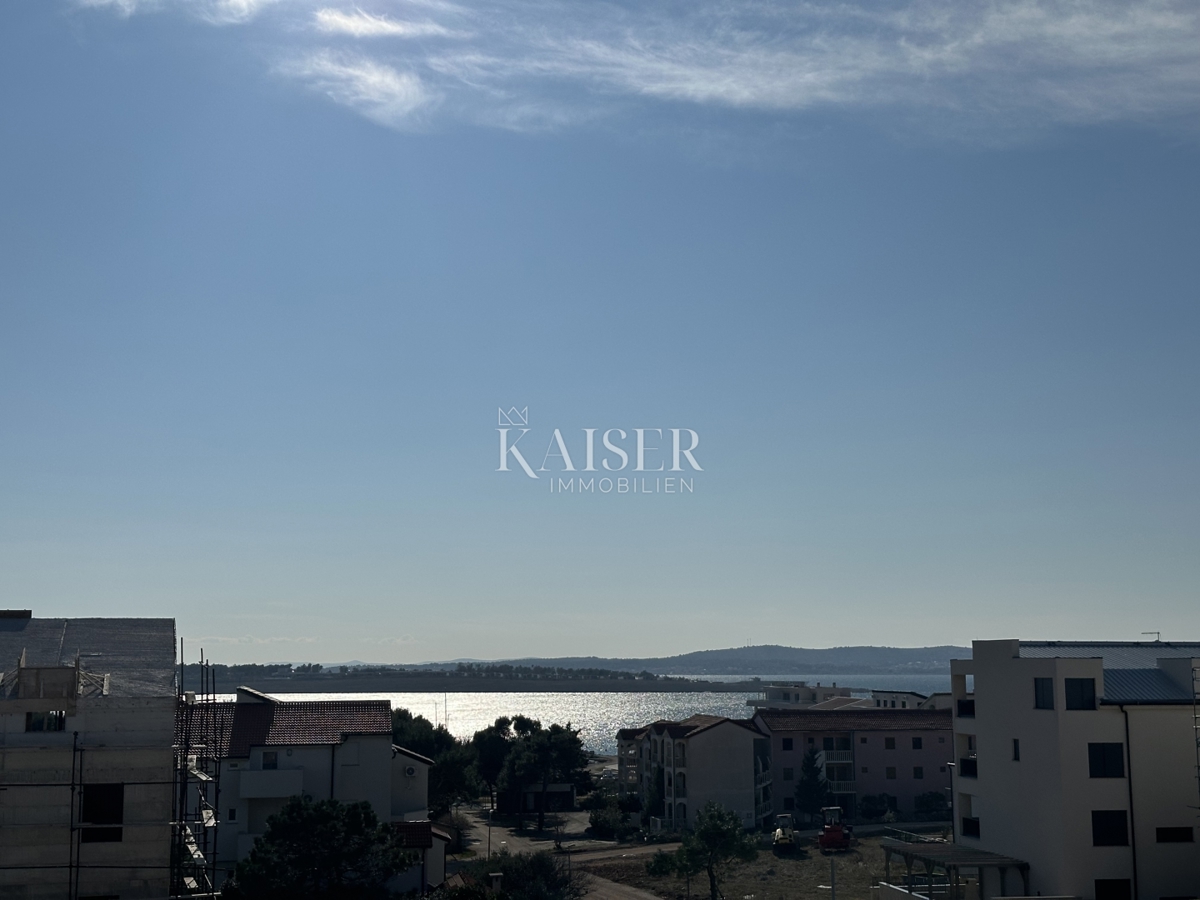 Pag, Povljana - appartamento 56 m2, 250 m dal mare, vista mare