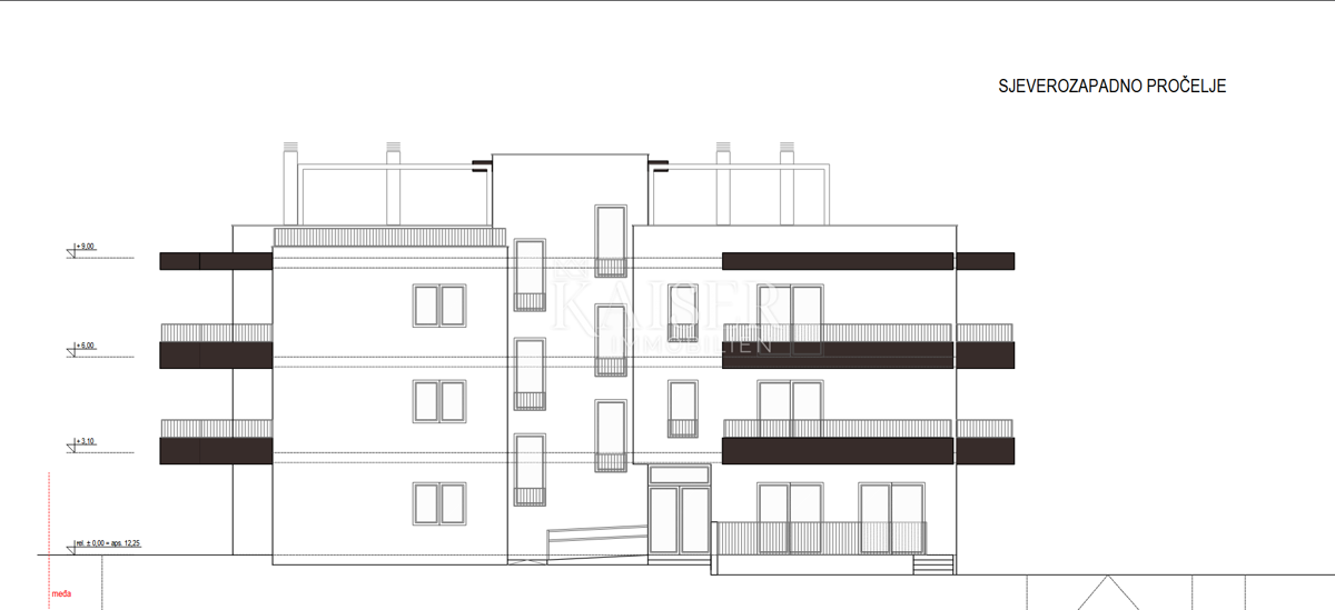 Sukošan AP1 43,16 m² — appartamento compatto al piano terra