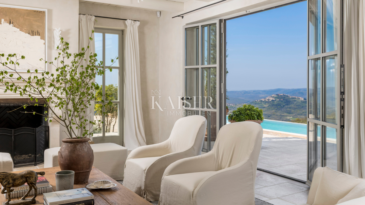 MOTOVUN, ISTRIA, LA VILLA DI LUSSO PIÙ PRESTIGIOSA DELL'ISTRIA