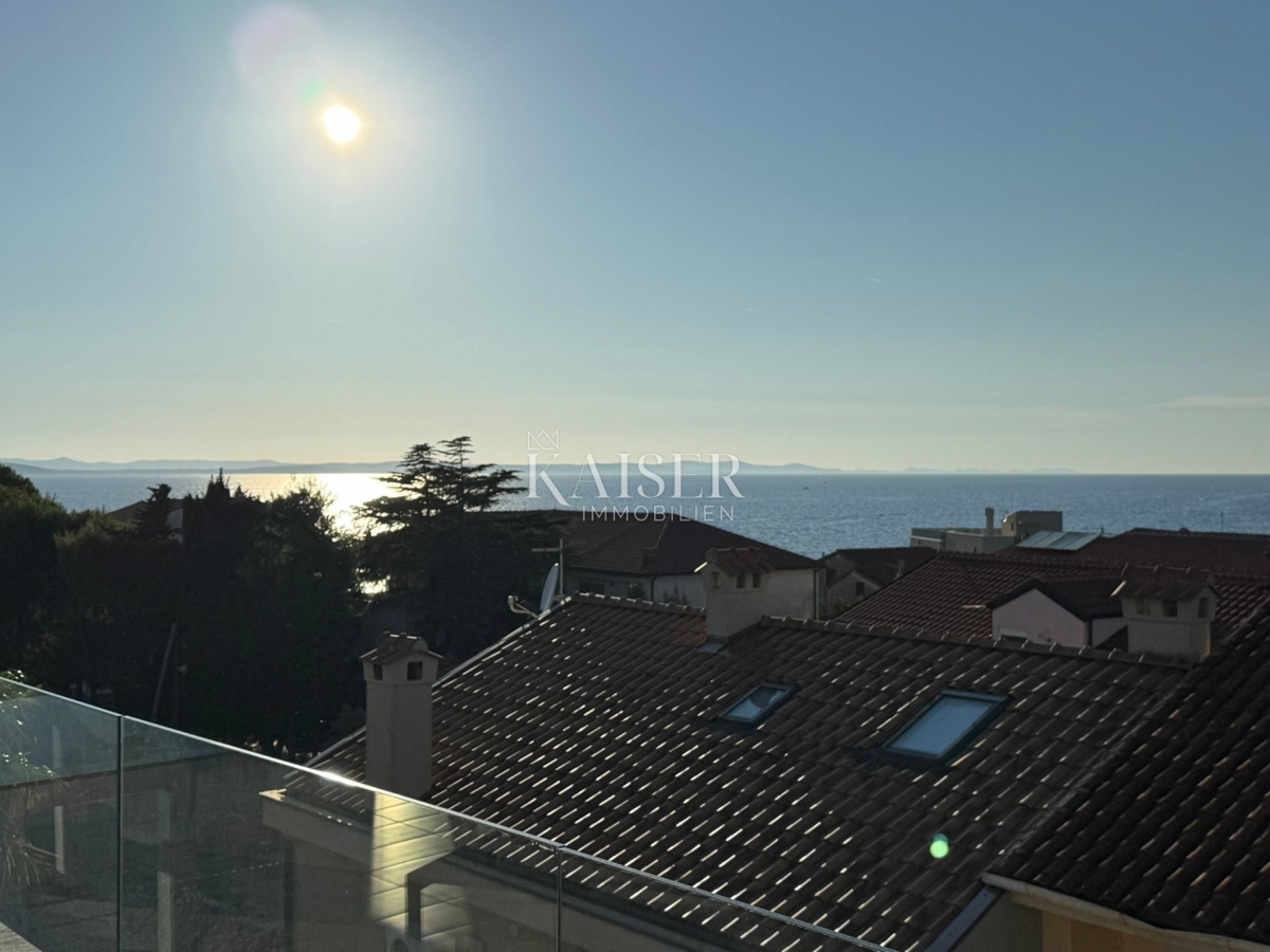 Zara - Appartamento esclusivo di 130 m² con vista panoramica sul mare, a 150 m dalla spiaggia.